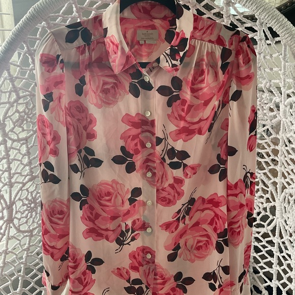 kate spade Tops - Kate spade women’s floral blouse